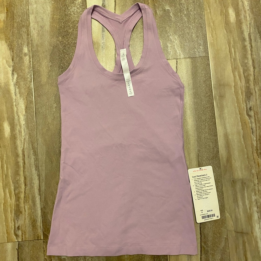 COPY - NWT LULULEMON Racerback Tank